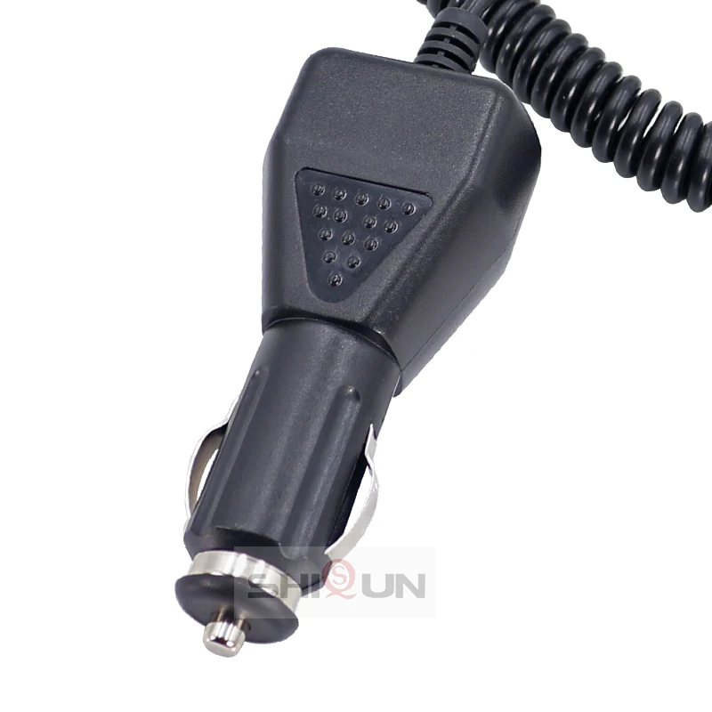 10v 24v car charger cable for baofeng walkie talkie uv 5r uv 9r uv 82 gt 3 fast charging car charger tg uv2 plus radio accessory free global shipping