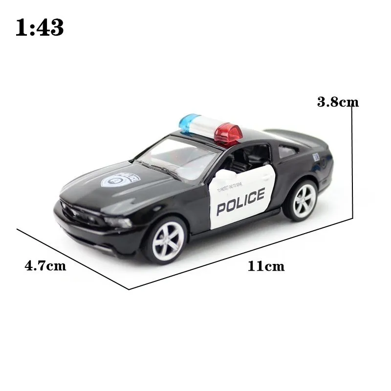 Модель автомобиля CAIPO 1:43 Ford Mustang GT из сплава литой металлический автомобиль для