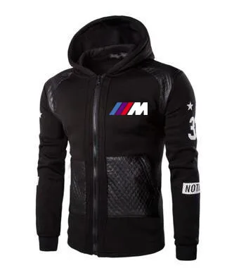 Толстовка мужская с капюшоном на молнии для BMW M11 | Автомобили и мотоциклы