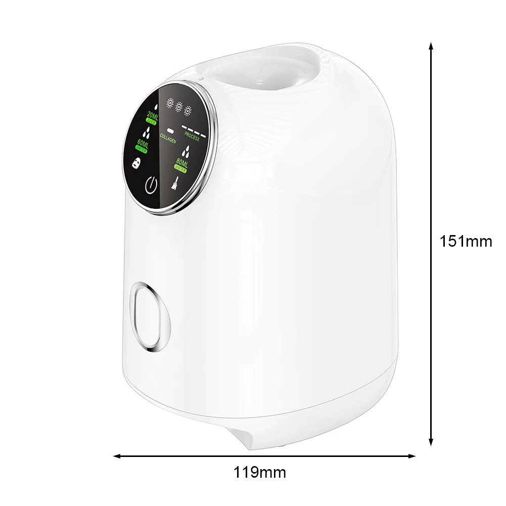 

DIY Face Mask Machine Automatic Fruit Vegetable Milk Natural Collagen Facial Masks Maker Therapy Machine SPA Beauty Home Use