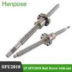 Бесплатная доставка SFU2010 концевой шариковый винт SFU2505 + RM2010 шариковая гайка для BK BF 150 200 300 400 500 мм