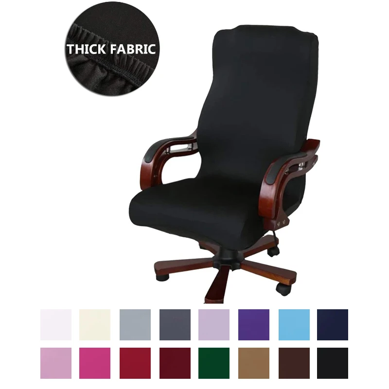 

S/M/L Sizes Office Stretch Spandex Chair Covers Anti-dirty Computer Seat Chair Cover Removable Slipcovers For Office Seat Chairs