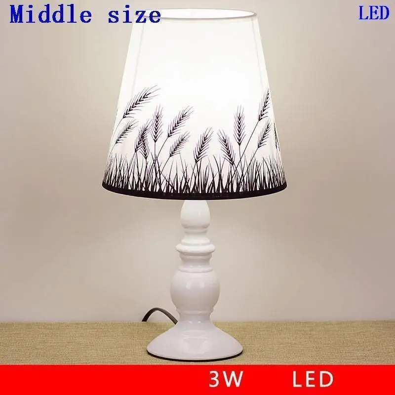 Lampada Da Tavolo Chambre Европейская лампа для гостиной Luminaria De Mesa Deco House Abajur Para Quarto