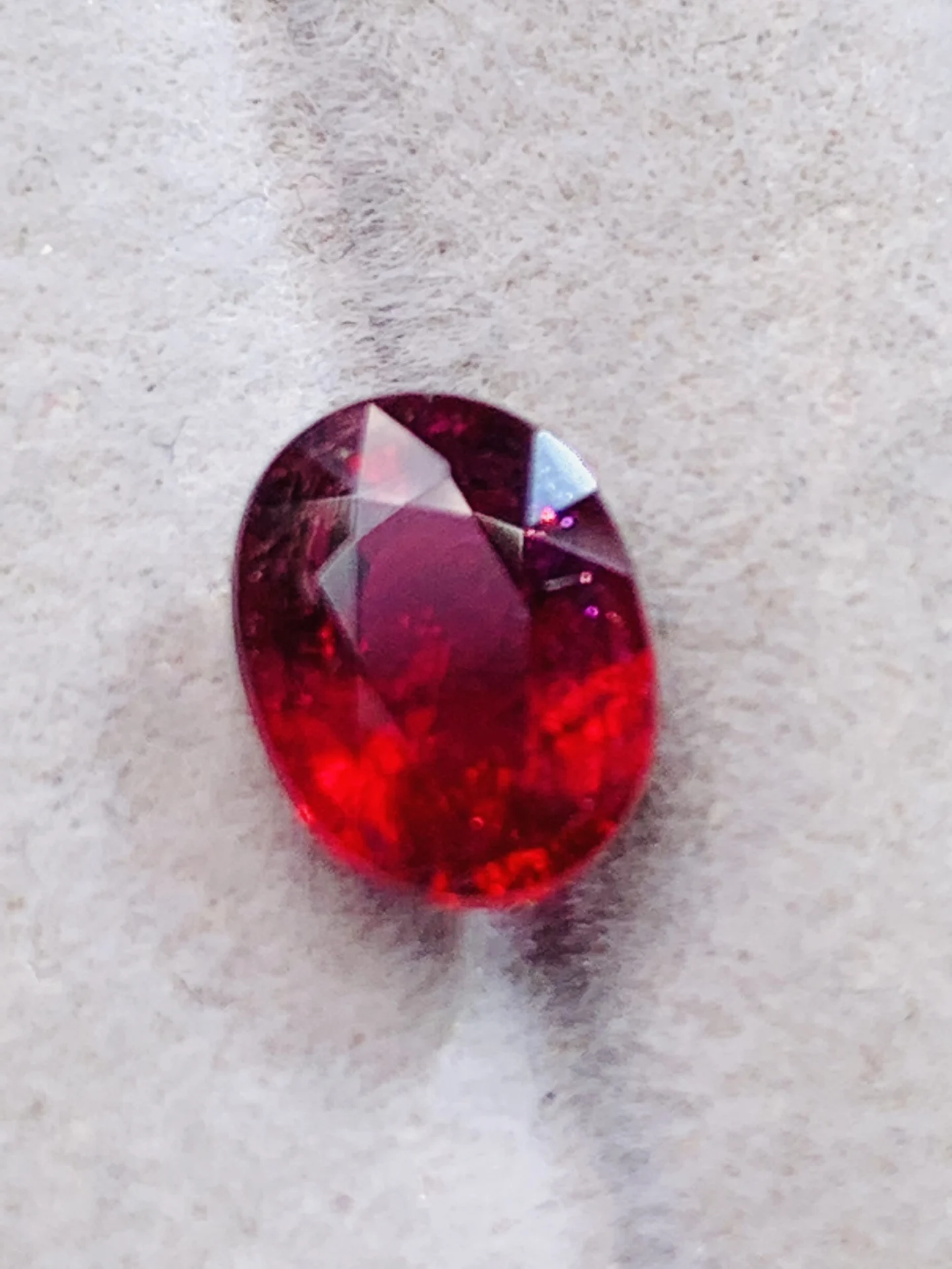 Pure natural tourmaline loose stone Red luster Oval pendants rings accessories gem jewelry bijoux femme edelstenen natuurlijke | Украшения