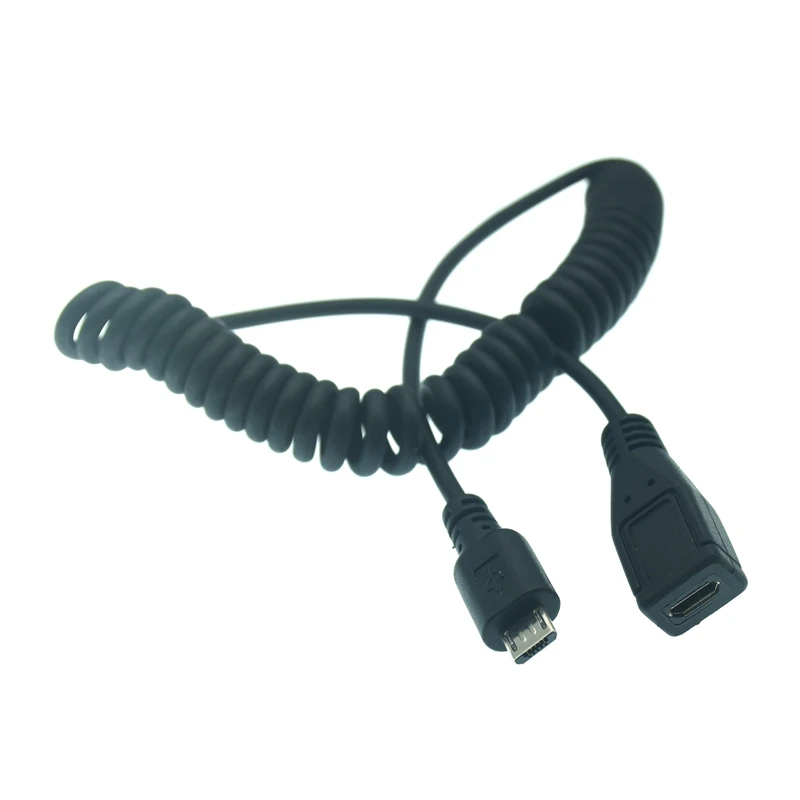 Кабель-удлинитель Micro USB со штекером и разъемом типа мама