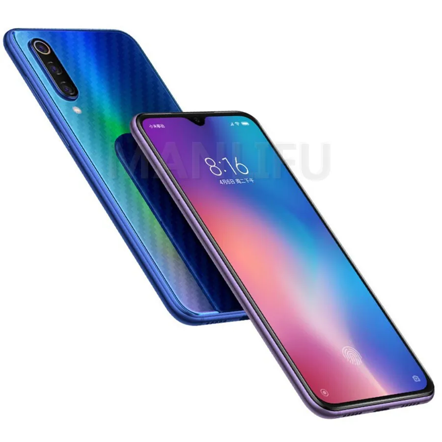 5 шт./лот для Xiaomi Mi Note 10 9T CC9 Pro защитная пленка из углеродного волокна задней панели