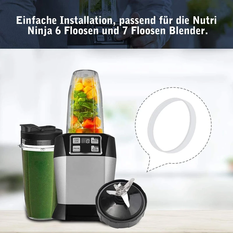 3 шт. уплотнение резиновое запасная уплотнительная часть совместимая для Nutri Ninja