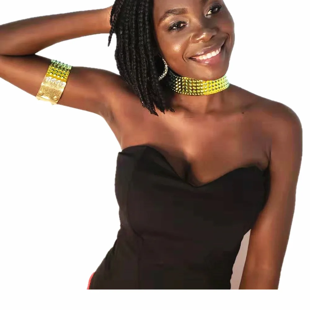 UDDEIN воротник винтажные массивные Ожерелья &amp Подвески с множеством кругов из