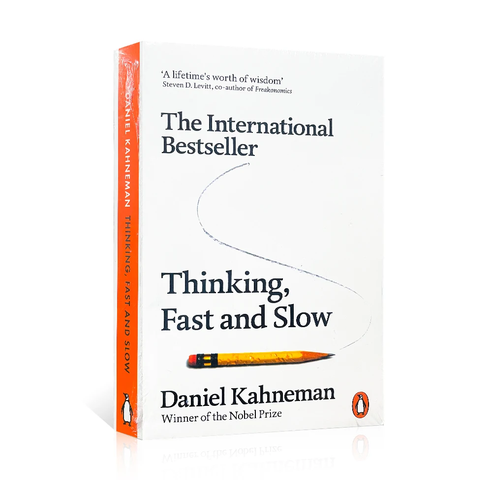 

Daniel Kahneman Thinking,Fast And Slow Reading English Books For Adult A Lifetimes Worth Of Wisdom Economic Management Books