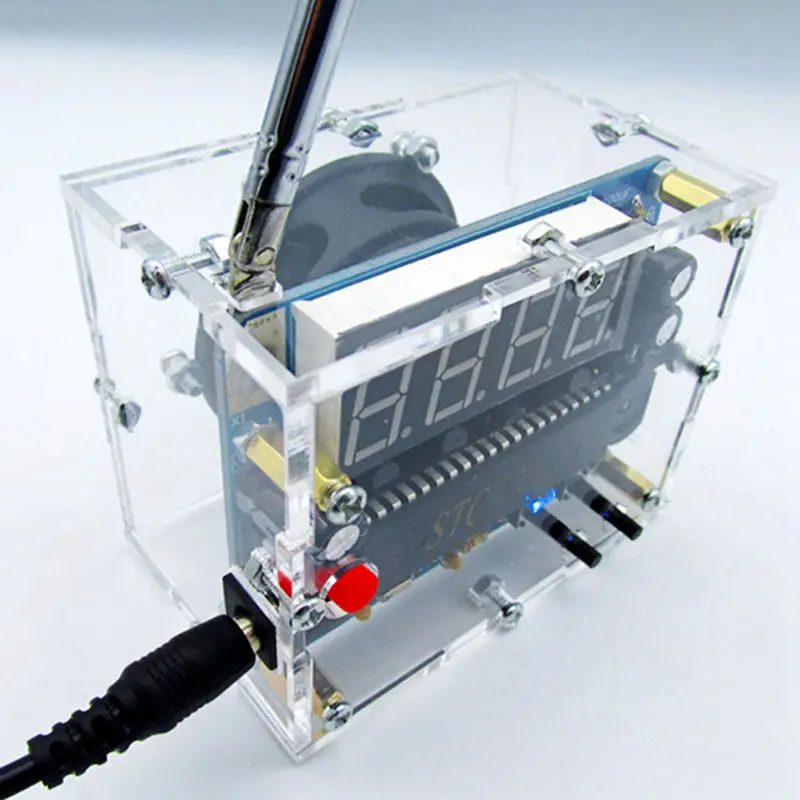 Tea5767 мини стерео Fm радио модуль с телескопической антенной и рожком 87 108 МГц