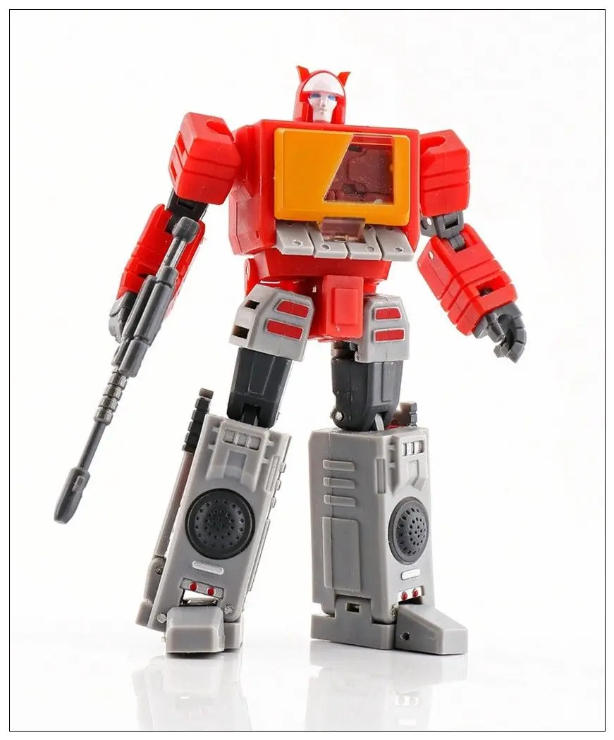 Новый MS TOYS B17 фигурка робота стерео мастер мини бластер трансформации