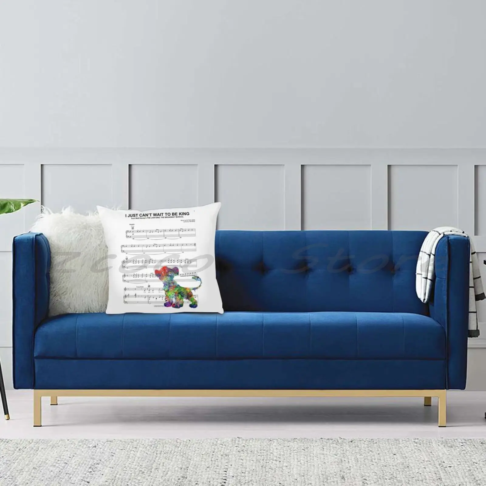 Наволочка Король Лев Я не могу дождаться чтобы быть Кинг персонализированная