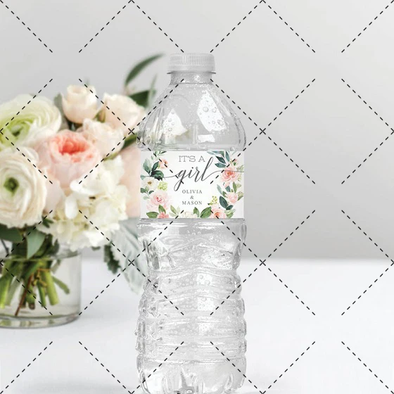 

Свадебные этикетки для бутылок с водой Wedding Water Bottle Labels