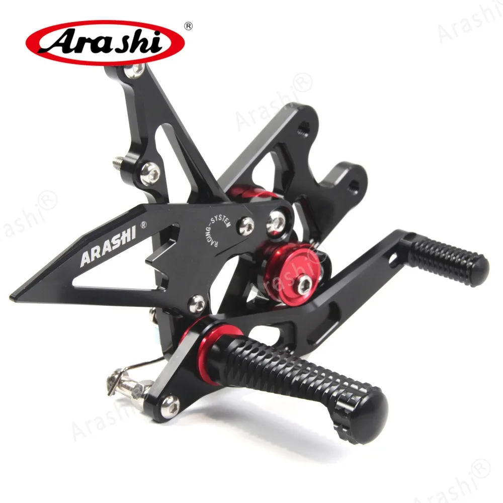 Arashi GSXR 1000 K7 K8 Rider Rearset регулируемые Подножки для SUZUKI GSXR1000 GSX-R 1000 2007 2008 мотоцикла с ЧПУ