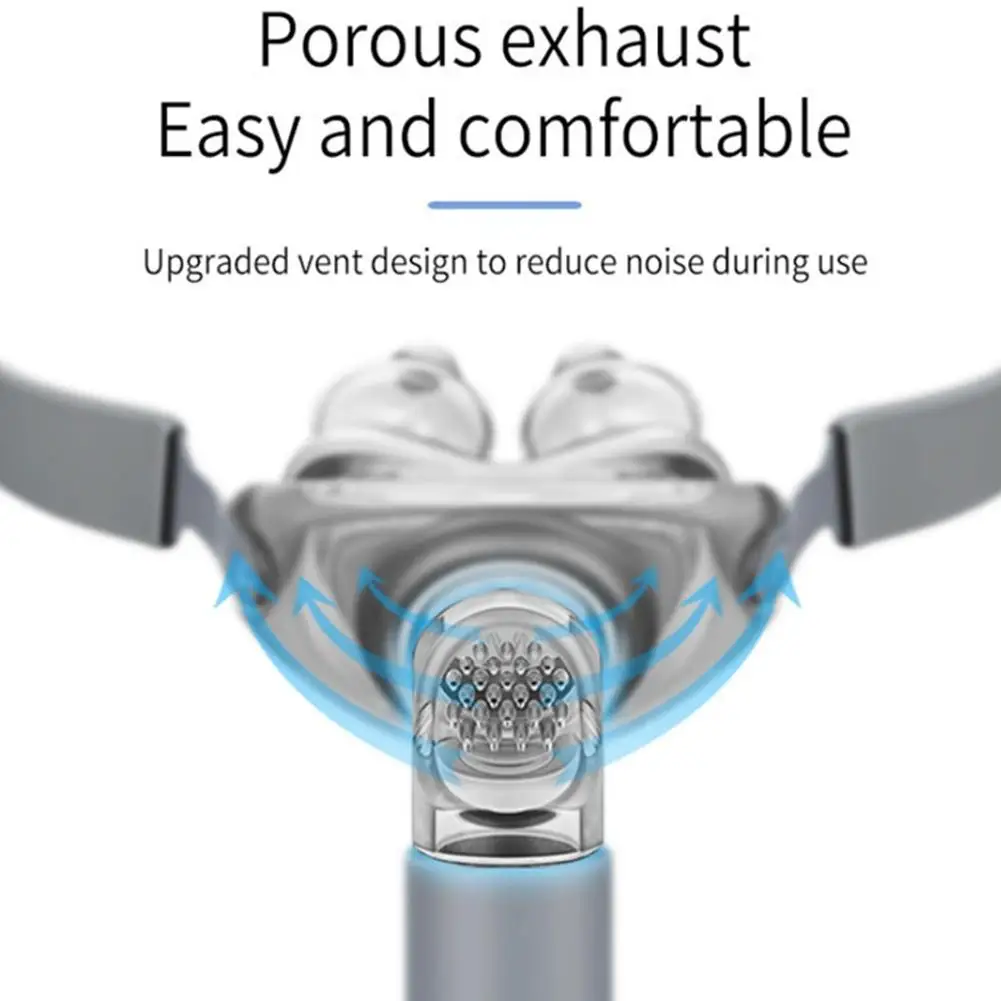 Силиконовые НАЗАЛЬНЫЕ подушечки маска вентилятор подушки для сна регулируемые