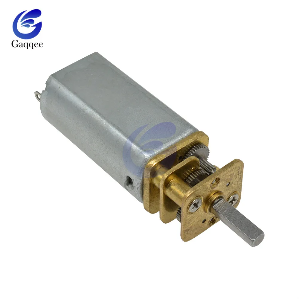 DC 6 V/12 V Мини Микро металлическая передача мотор с зубчатым колесом двигатели 100
