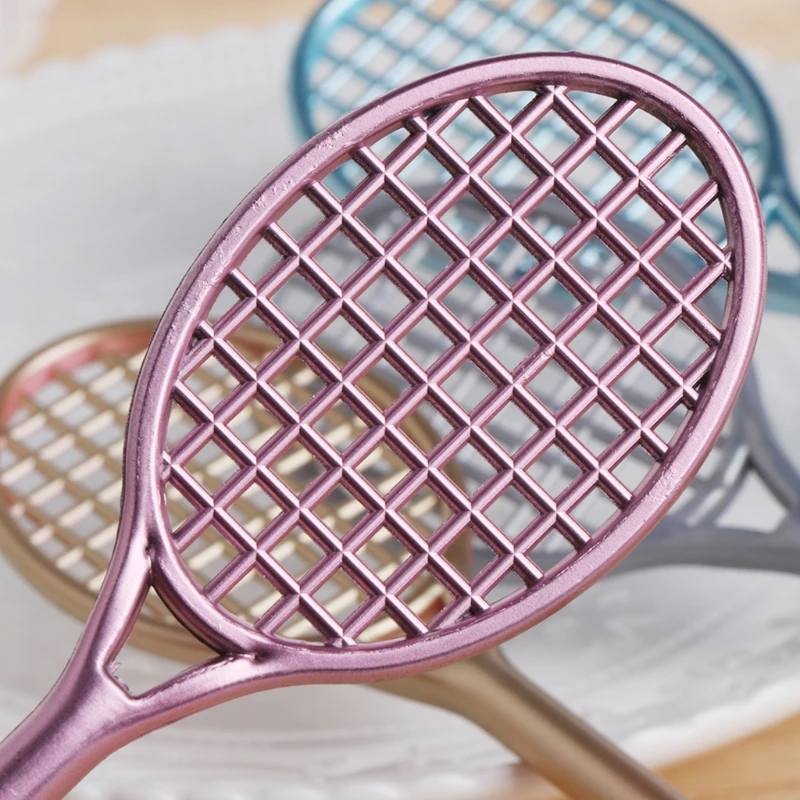 

Mini Badminton Racket Slime Form Crystal Soil Kit Play With Slime Gel Pen