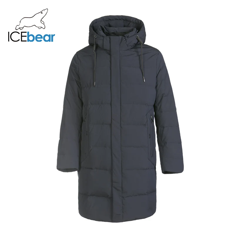 ICEbear, новинка, мужской зимний пуховик, толстое теплое мужское пальто, высокое качество, Мужская одежда, YT8117050