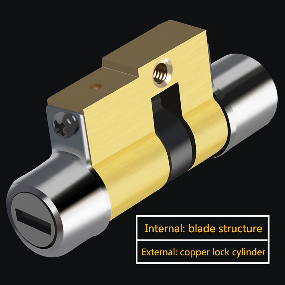 Anti-theft door lGate Cylinder Lock core Type 11 /13 copper C-class lock blade anti-violence super 8Keys | Обустройство дома