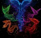 Алмазная 5d картина сделай сам, птица, Феникс, квадратная круглая мозаика, украшение для дома, вышивка, узор, вышивка, подарок ручной работы