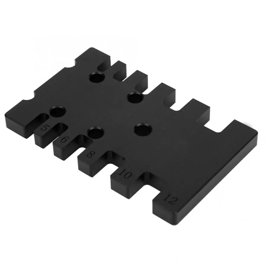 Штангенциркуль Tenon измерительный прибор из алюминиевого сплава чёрный для