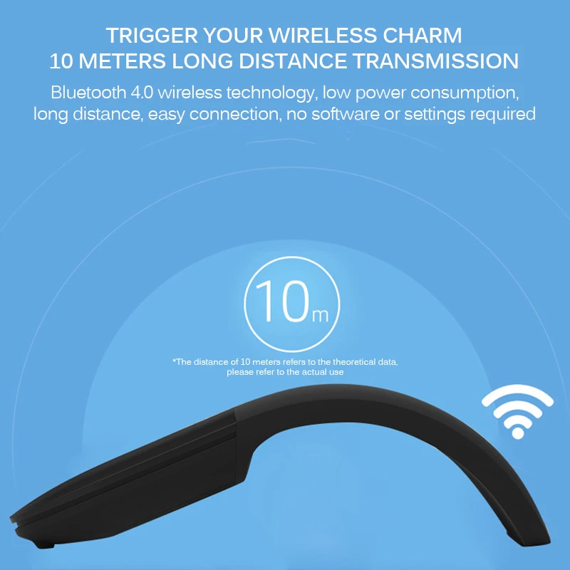 Для Microsoft PC Bluetooth мышь тихая беспроводная дуговая сенсорная роликовая