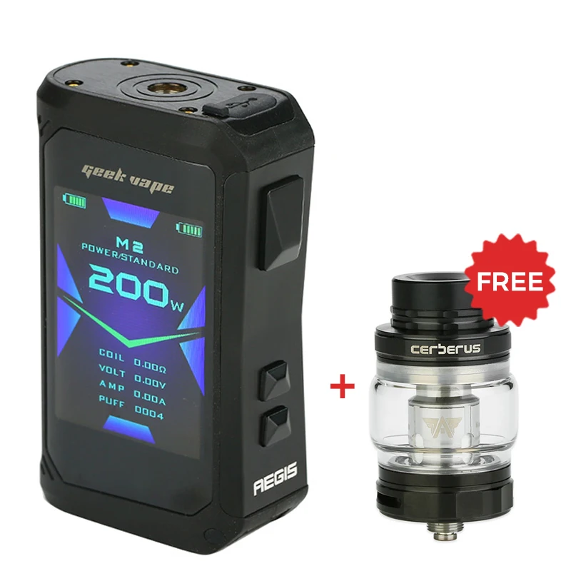 Бесплатный подарок! Geekvape Aegis X Mod 200 Вт Водонепроницаемый 2 0 в качестве чипсета
