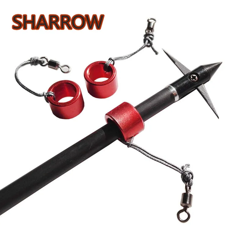 12/24 шт. для стрельбы из лука алюминиевые стрелы сплава рыбалки слайдер