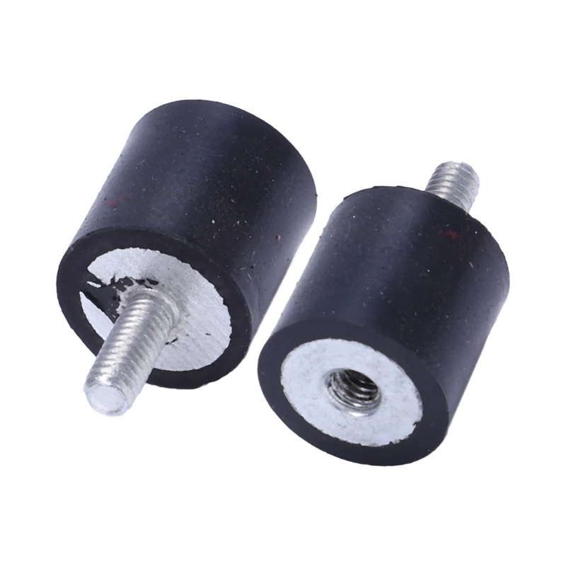 4pcs M4 Outside Inside Anti Vibration Rubber Buffer Insulator Attachment 15mmx15mm | Электроника