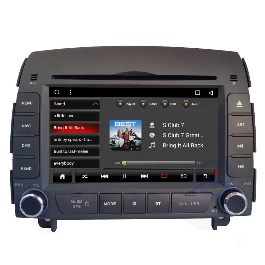 ZOHANAVI Android 10 0 автомобильное стерео аудио для HYUNDAI SONATA NF YU XIANG 2006-автомобильный