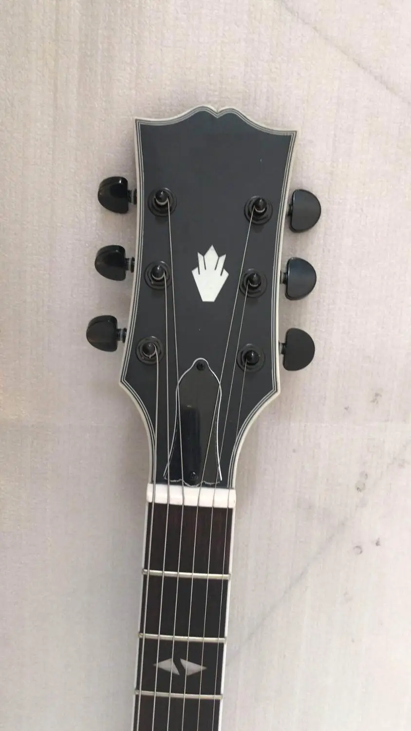 Оптовая продажа гитара под заказ электрическая 24F в черном цвете 171123|Гитары| |