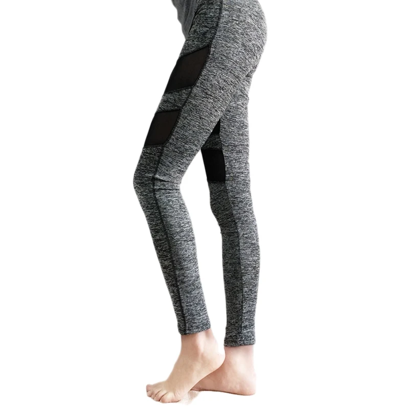 Женские сетчатые Штанишки с высокой талией леггинсы для фитнеса женские