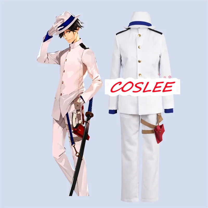 

COSLEE аниме Fate Grand Order Ryouma Sakamoto Косплей Костюм Униформа костюм Хэллоуин наряд для взрослых Новинка