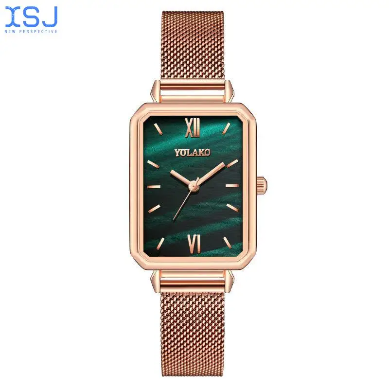 

Watch for Women Light Luxury Retro Temperament Ladies Watches Fashion Small Square Ladies Watch Relogio Feminino
