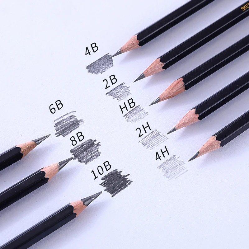 Профессиональный карандаш для рисования набросков 12/6 шт. канцелярские