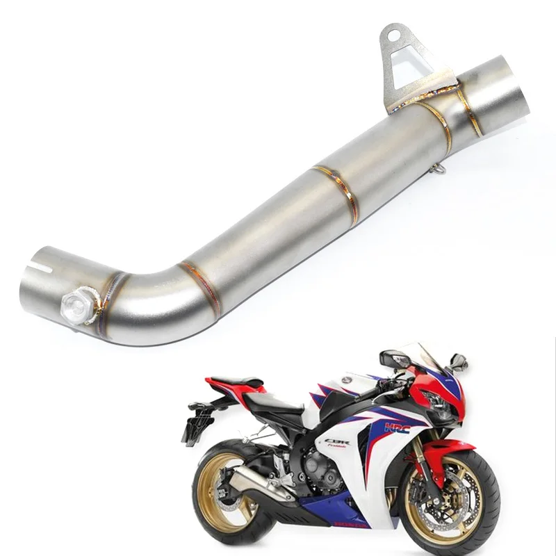

For CBR1000 Slip-on Motorcycle Exhaust Muffler Middle Link Pipe For Honda CBR1000RR CBR 1000 2004-2007 2008-2016