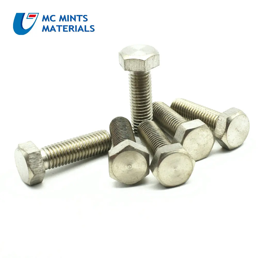 Титановый болт M14 x20 25 30 35 40 45 50 60 70 80 90 100 мм Ti Болт с шестигранной головкой не