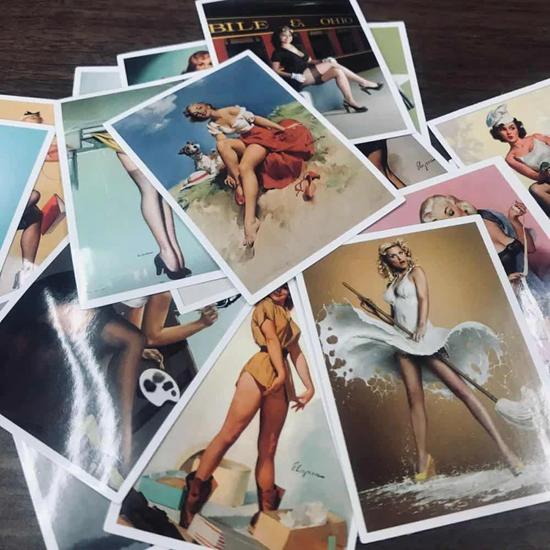 25pcs soviet union stalin ussr cccp sexy girl poster stickers skateboard guitar suitcase decal graffiti sticker kids classic toy free global shipping