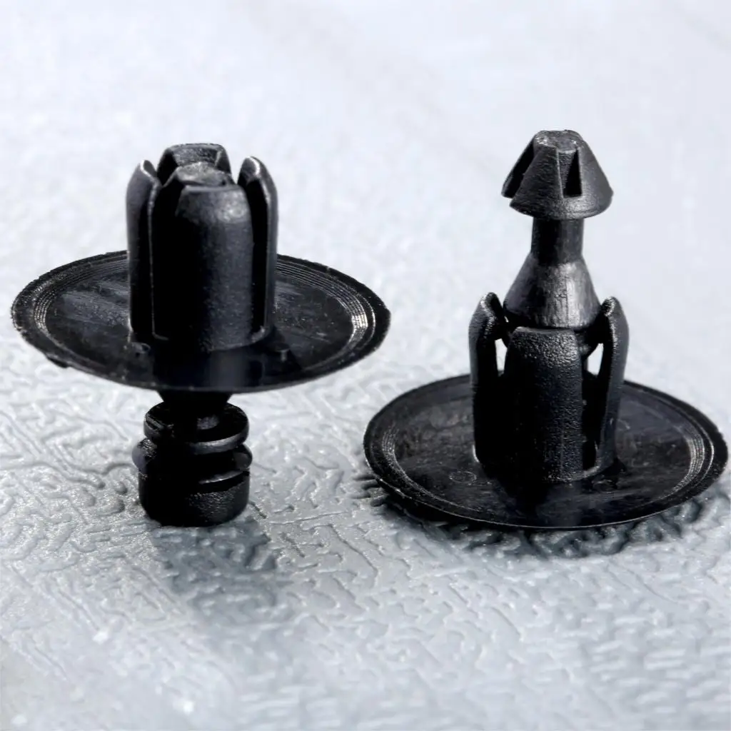 50 шт. крепеж для авто фиксатор с отверстием 9 мм пластиковый заклепками Chrysler