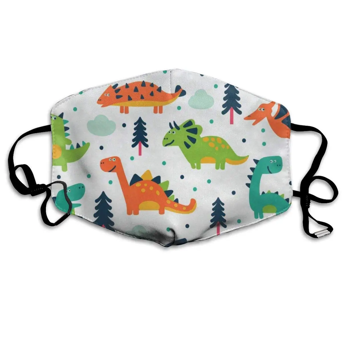 

Пылезащитная моющаяся многоразовая маска с динозавром Юрского периода, защитная теплая Ветрозащитная маска