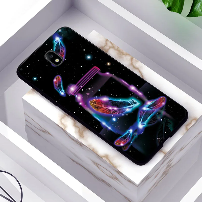 TPUBLK613 Чехол для телефона с бабочкой для samsung J5 чехол J4 J2 Core Prime черный ТПУ чехол для samsung J7 Neo чехол s J2 Pro J250 Galaxy J3 J7 - Цвет: TPUBLK613