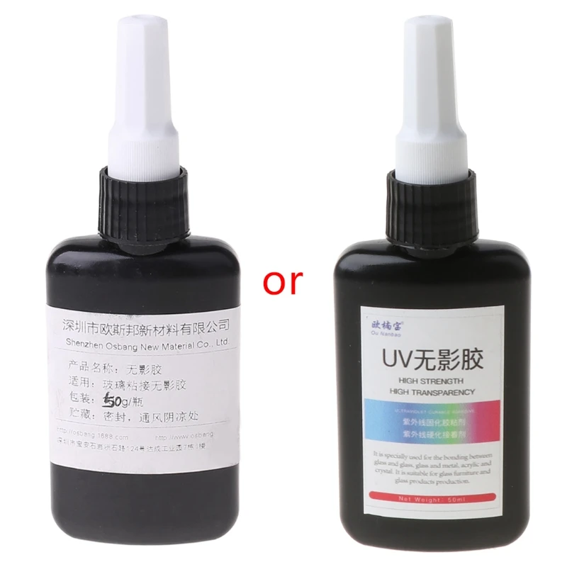 

50ML Fast Curing UV Glue Adhesive Transparent Glass Bonding Repair Liquid Glue
