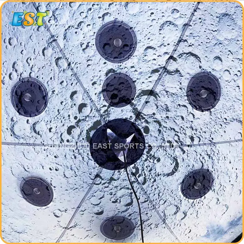 Горячая Распродажа светодиодный светильник 2 м надувной лунный шар