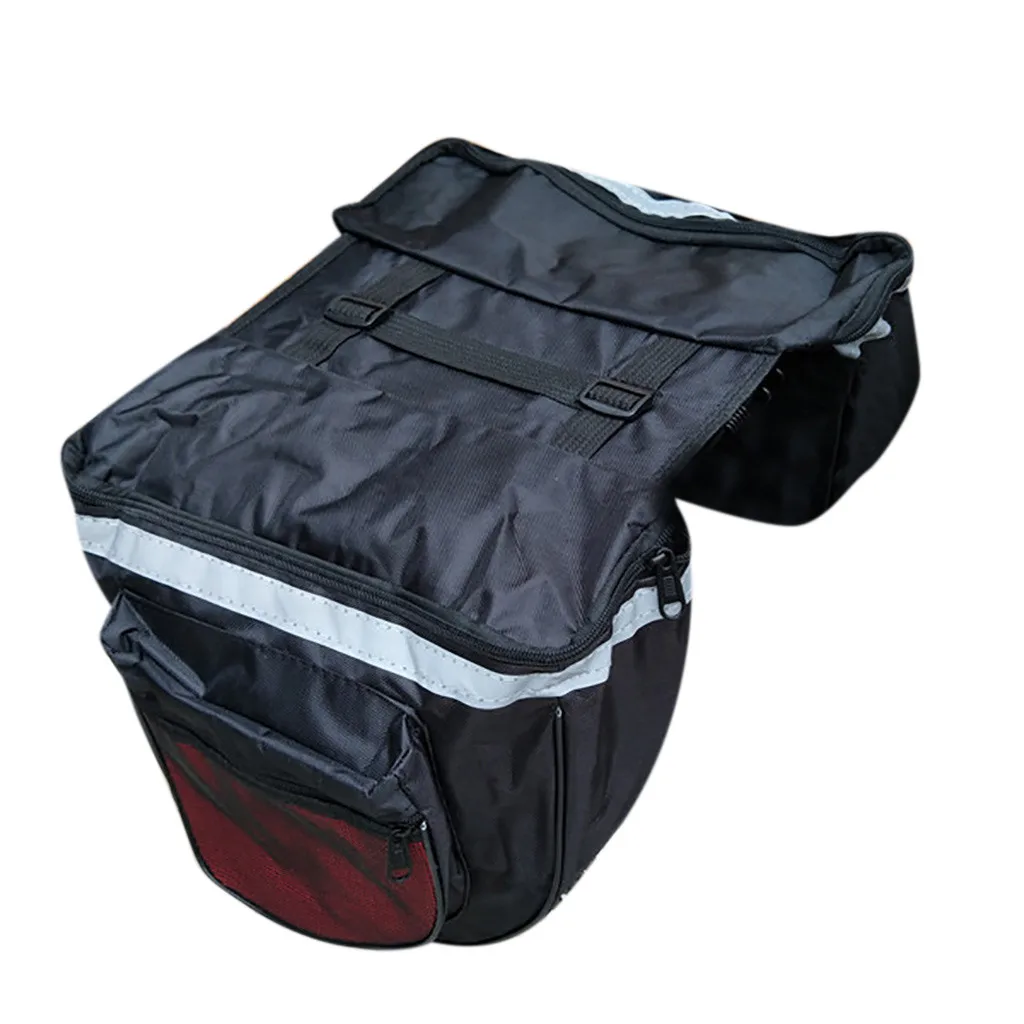Водонепроницаемый двойной багажник для велосипеда сумка на заднее сиденье седло