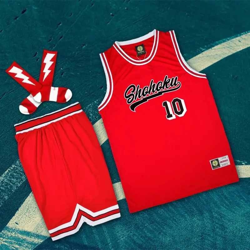 Костюм для косплея аниме Slamdunk костюм рукава каэд шооку баскетбольная майка