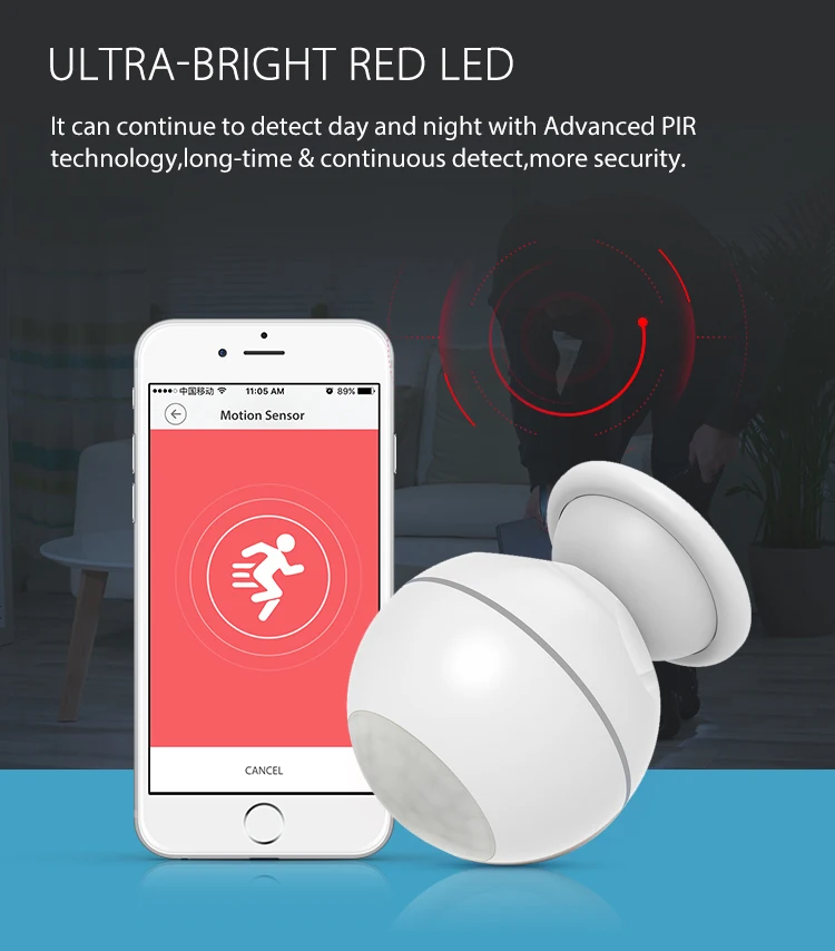 

NEO Coolcam TUYA Smart Wifi PIR Motion Sensor Alarm Passive Infrared Detector For Home Automation Home Alarm System