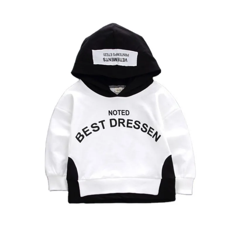 

New Spring Autumn Baby Fashion Clothes Children Boys Girls Cotton Hooded Sweatshirt Kids Casual Infant Cartoon Hoodies