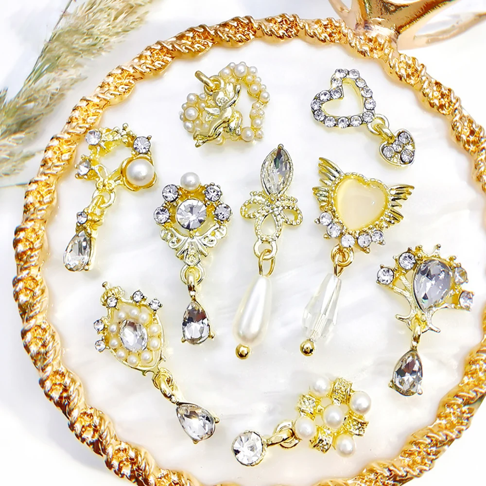 10 шт. подвески-бабочки для дизайна ногтей | Красота и здоровье