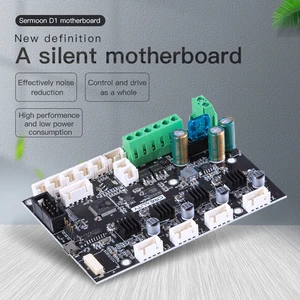 creality 3d printer parts v4 3 1 32bit tmc2208 sermoon d1 silent mainboard motherboard for sermoon d1 original brand new free global shipping