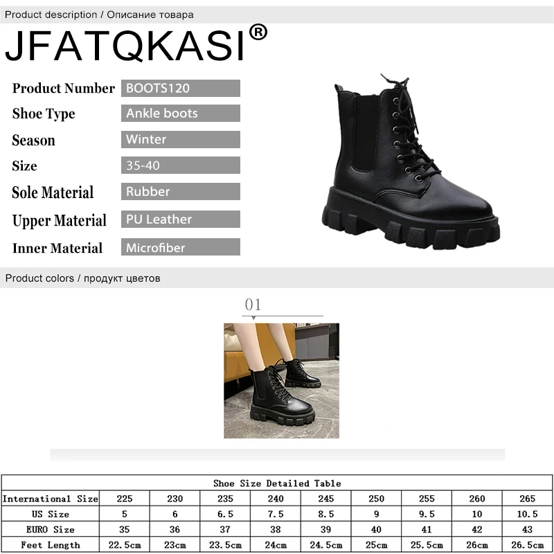 

Women Chelsea Boots Winter Martin Shoes Woman Black Ankle Boots All-match Wearable Non-slip Fashion Ladies Shoes 2021New Brands